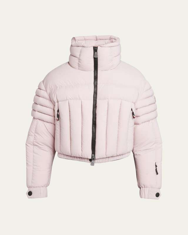 Flims Cropped Puffer Bomber Jacket